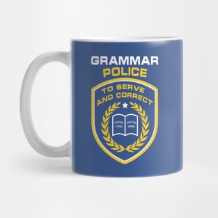 Grammar Police Mug